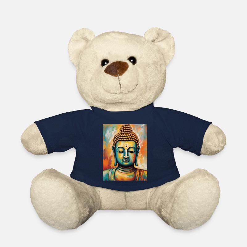 Bouddha - Nounours - bleu marine