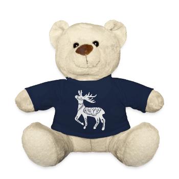Schweden Schweden dalarna dala Pferd Pferd Frohe Weihnachten Elch - Teddy - French Navy - Vorne