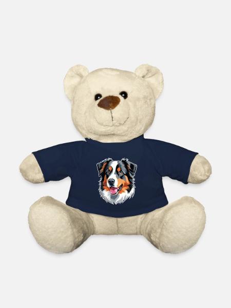 Australian Shepherd - Teddy Bear - french navy