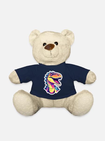 Tyrannosaurus Rex Dinosaurier Illustration - Teddy - French Navy