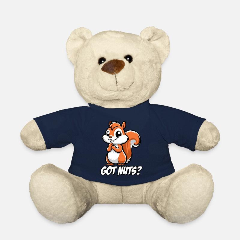 Vous avez des noix ? - Nounours - bleu marine