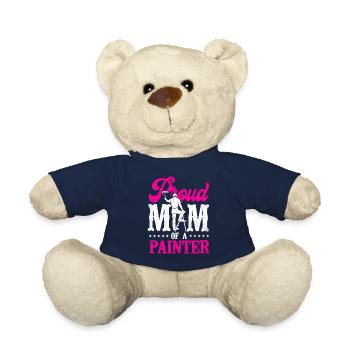 House Painter Decorator Mom Proud - Teddy - French Navy - Vorne