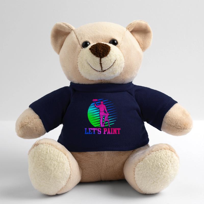 House Painter Decorator Retro 80s Teddy Bear