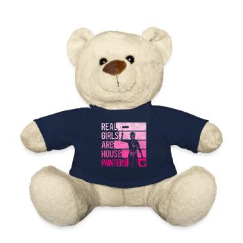 House Painter Decorator Real Girls - Teddy Bear - french navy - Front