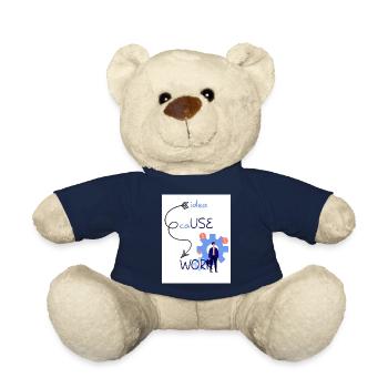 Idee Ursache Arbeit. Aus einer Idee entsteht ein Werk. - Teddy - French Navy - Vorne