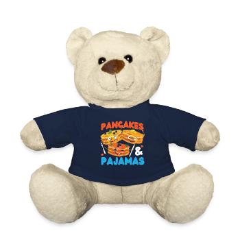 Pancake Lover Kids Pancakes & - Teddy Bear - french navy - Front
