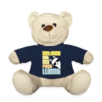 Nicht mein Prob Lama Ruhestand Prob-Llama im Ruhestand - Teddy - French Navy - Vorne