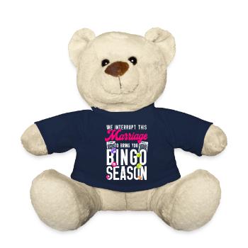 Bingo Player Husband Wife Marriage - Teddy - French Navy - Vorne