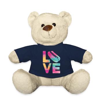 Hot Dog Adult Watercolor Love - Teddy - French Navy - Vorne