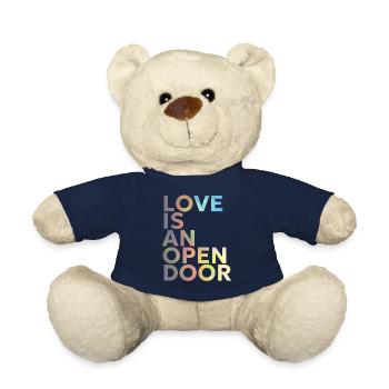 LOVE IS AN OPEN DOOR - Teddy Bear - french navy - Front