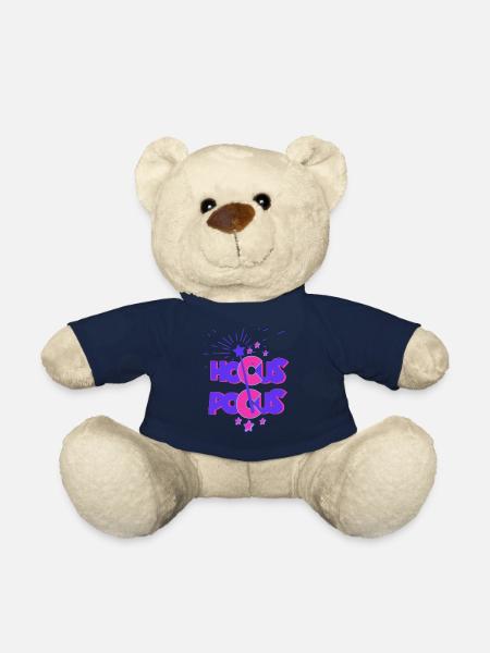 Hocus Pocus Fence World - Teddy Bear - french navy