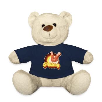 Pottery Ceramics Artist Retro 70s - Teddy - French Navy - Vorne