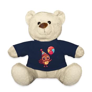 Truthan Geburtstag Comic Niedlich - Teddy - French Navy - Vorne