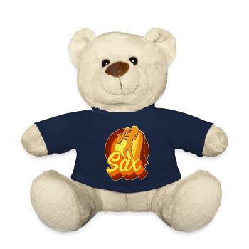 Saxophone Retro Vintage 70s Sax - Teddy - French Navy - Vorne