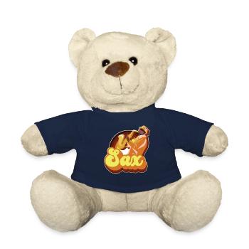 Saxophone Retro Vintage 70s Sax - Teddy - French Navy - Vorne