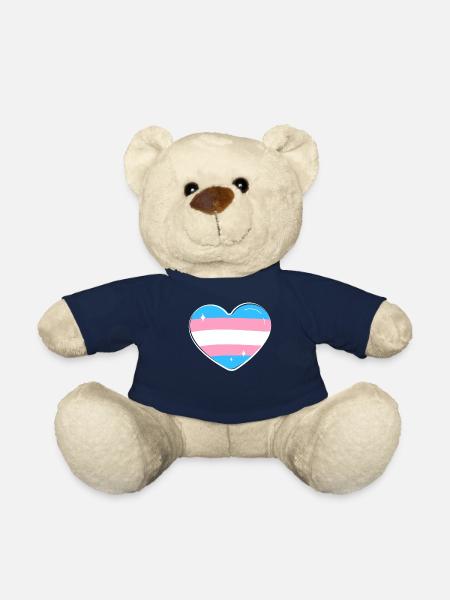 Transgender Trans LGBT Pride - Teddy - French Navy