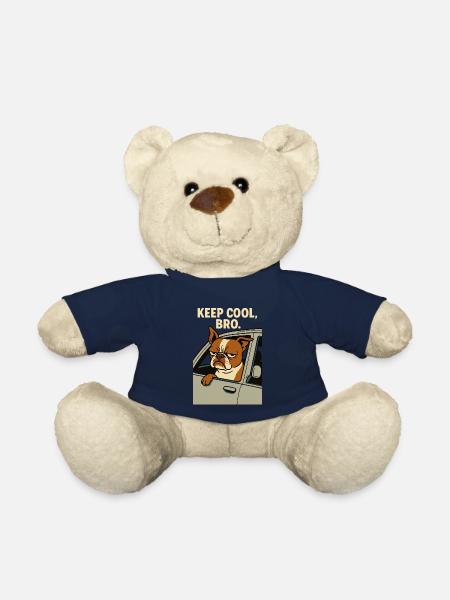 Garde ton sang-froid, frère Pablo - Nounours - bleu marine