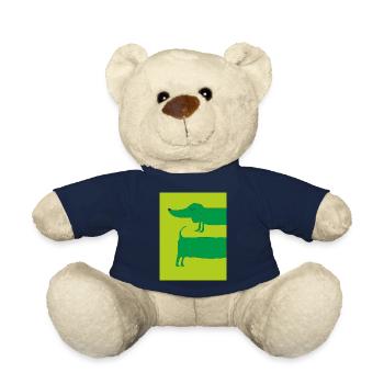 dackelhund gruen - Teddy - French Navy - Vorne