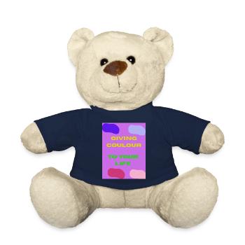 giving colour to your life - Nounours - bleu marine - Devant