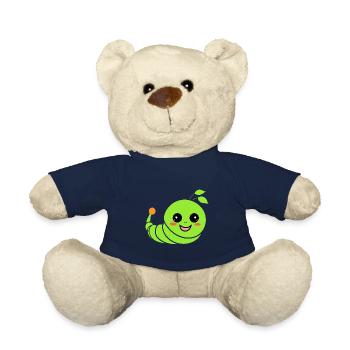 Raupen Insektenliebe Kleine Raupe - Teddy - French Navy - Vorne