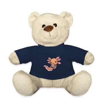 Salamandre Axolotl - Nounours - bleu marine - Devant