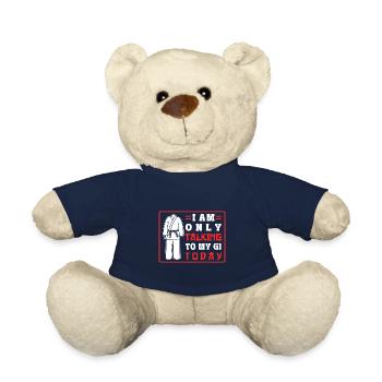 Karate Black Belt Gi Uniform I Am - Teddy - French Navy - Vorne