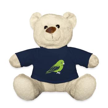 Niedlicher kleiner Wellensittich - Teddy - French Navy - Vorne