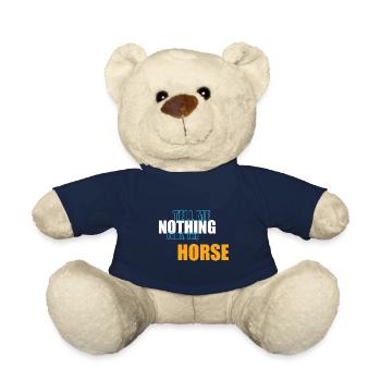Denglish tell me nothing from the horse - Teddy Bear - french navy - Front