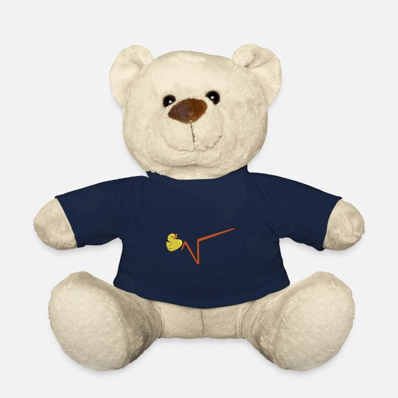 Duck Root Math Math Professeur Nerd - Nounours - bleu marine