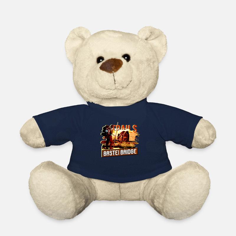 Saxony Bastei Wanderer Camping - Teddy Bear - french navy