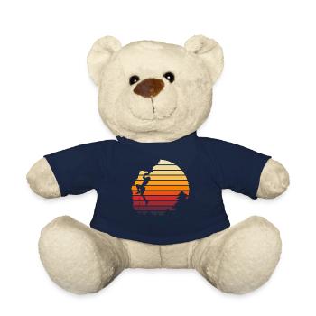 Wall Climbing Rock Climbing - Teddy Bear - french navy - Front