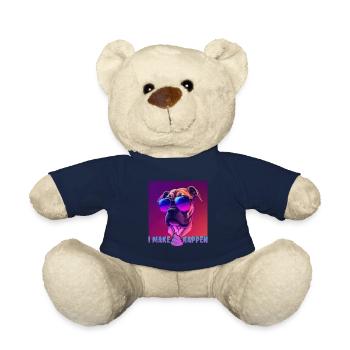 Hunde Spruch Boxer Design für Hundeliebhaber - Teddy - French Navy - Vorne
