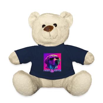 Hunde Spruch Labrador Retriever Design für - Teddy - French Navy - Vorne