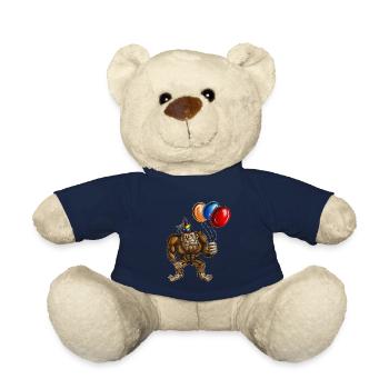 Bigfoot Birthday Party Mythical Creature Mystery - Nounours - bleu marine - Devant
