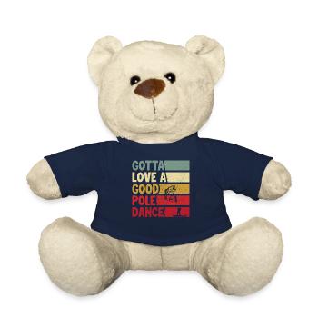 Ich muss einen guten Pole Dance lieben - Teddy - French Navy - Vorne