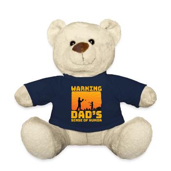 Warnung Papas Sinn für Humor - Teddy - French Navy - Vorne