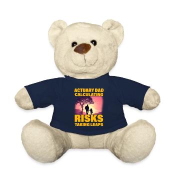 Aktuar Papa Risiken berechnen und Sprünge machen - Teddy - French Navy - Vorne