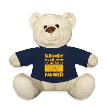 Im Ernst, wir alle wissen, dass ich der Favorit bin - Teddy - French Navy - Vorne
