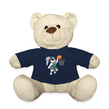 Basket Bunny Easter - Teddy Bear - french navy - Front