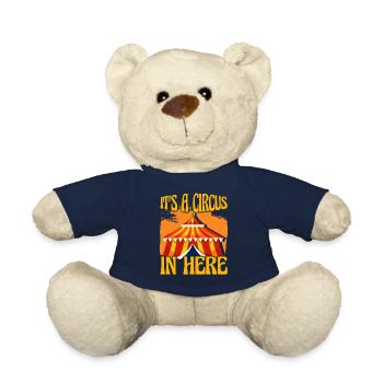 It's a Circus in here - Teddy Bear - french navy - Front