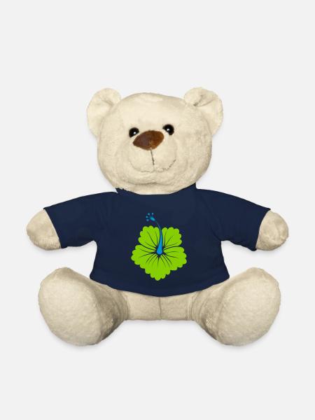 flower flowering garden - Teddy Bear - french navy