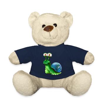 Opal Snail - Opal Schnecke - Teddy - French Navy - Vorne