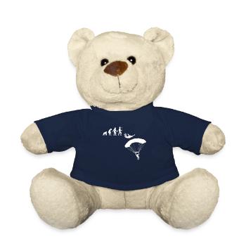 Skydiving skydiving parachute - Teddy Bear - french navy - Front
