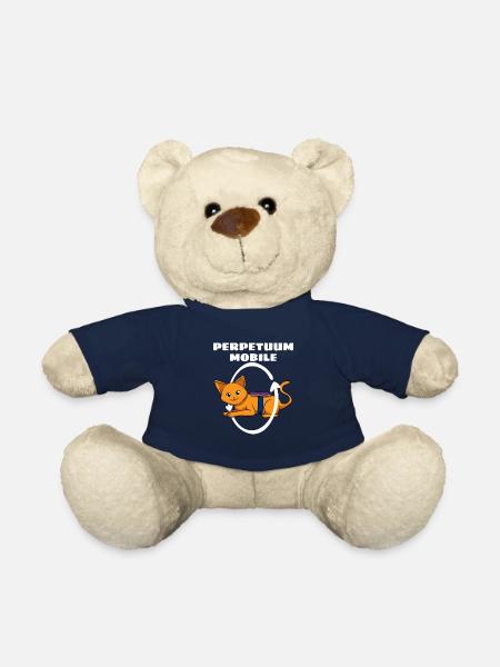 Perpetuum Mobile Physik Katze Physiker - Teddy - French Navy