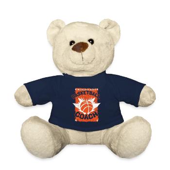 Basketballtrainer Basketball Trainer Coach - Teddy - French Navy - Vorne