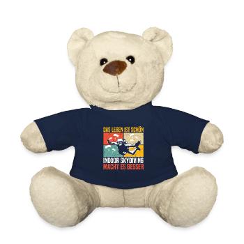 Parachutisme intérieur - Nounours - bleu marine - Devant