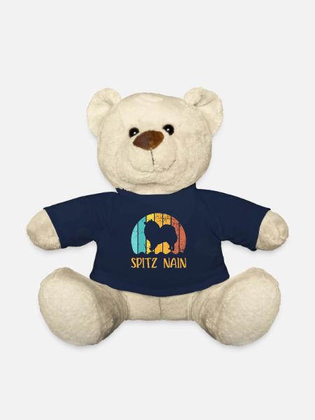 SPITZ NAIN - Nounours - bleu marine