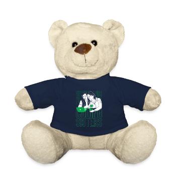 Developer Coder Programmer Sisters - Teddy Bear - french navy - Front