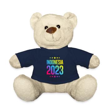 Indonésie 2023 - Nounours - bleu marine - Devant