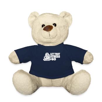Buddha Buddhist Buddha, Lass Die Scheiße Los - Teddy - French Navy - Vorne